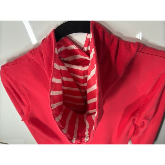 Ralph Lauren Red Sweatshirt/Hooded Long Sleeve Casual Preppy Womens Medium - Picture 5 of 11